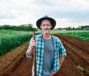 Portrait of an Australian farmer