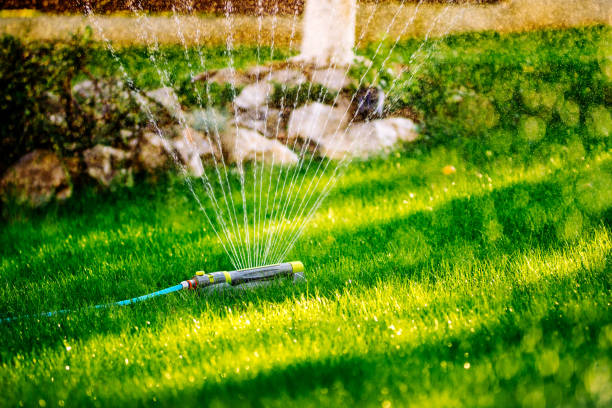 Late winter is considered the off season for sprinkler system installation
