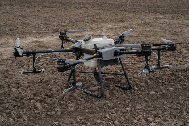 Precision Crop Spraying Drones